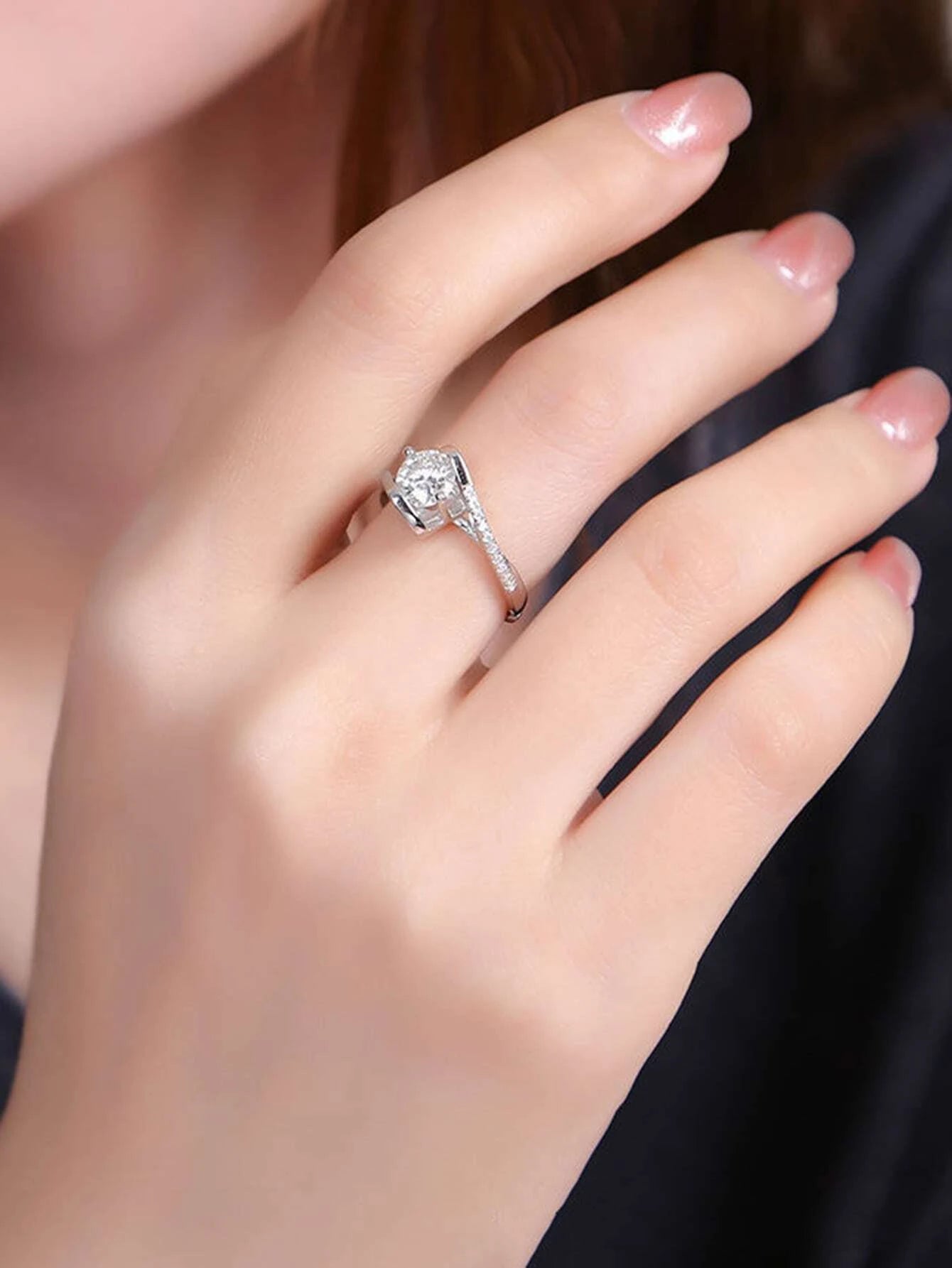Silver Ring for Women (Adjustable)