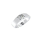 0.75 Carat Silver Ring For Men & Boys Birthday gift for him - Adjustable