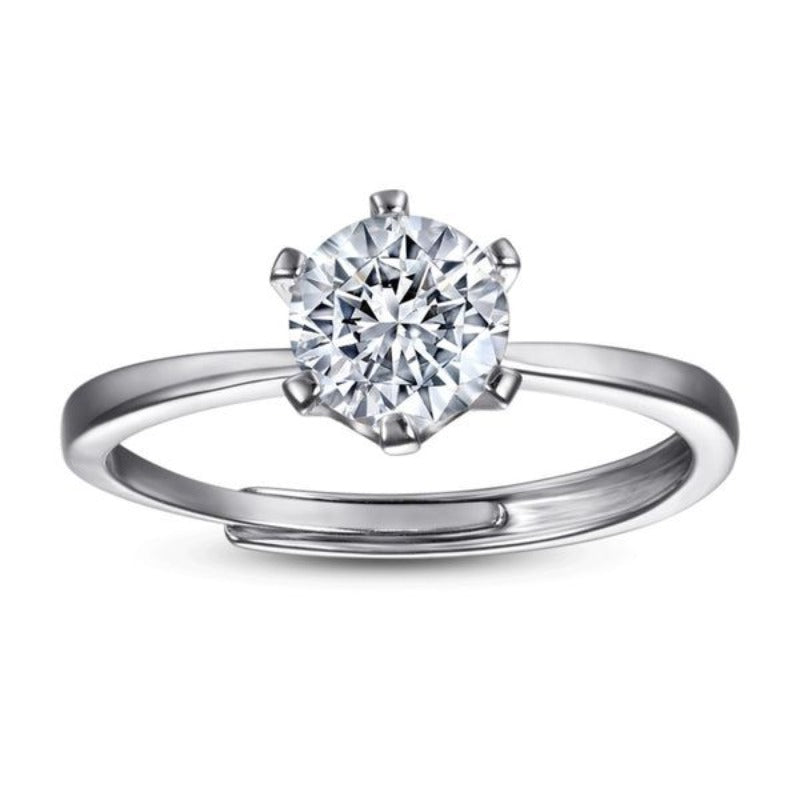 Silver LOVE Couple Rings
