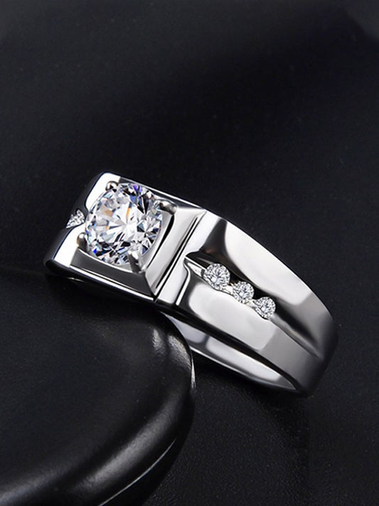 Rock-Solid Silver Ring for Men & Boys gift for him