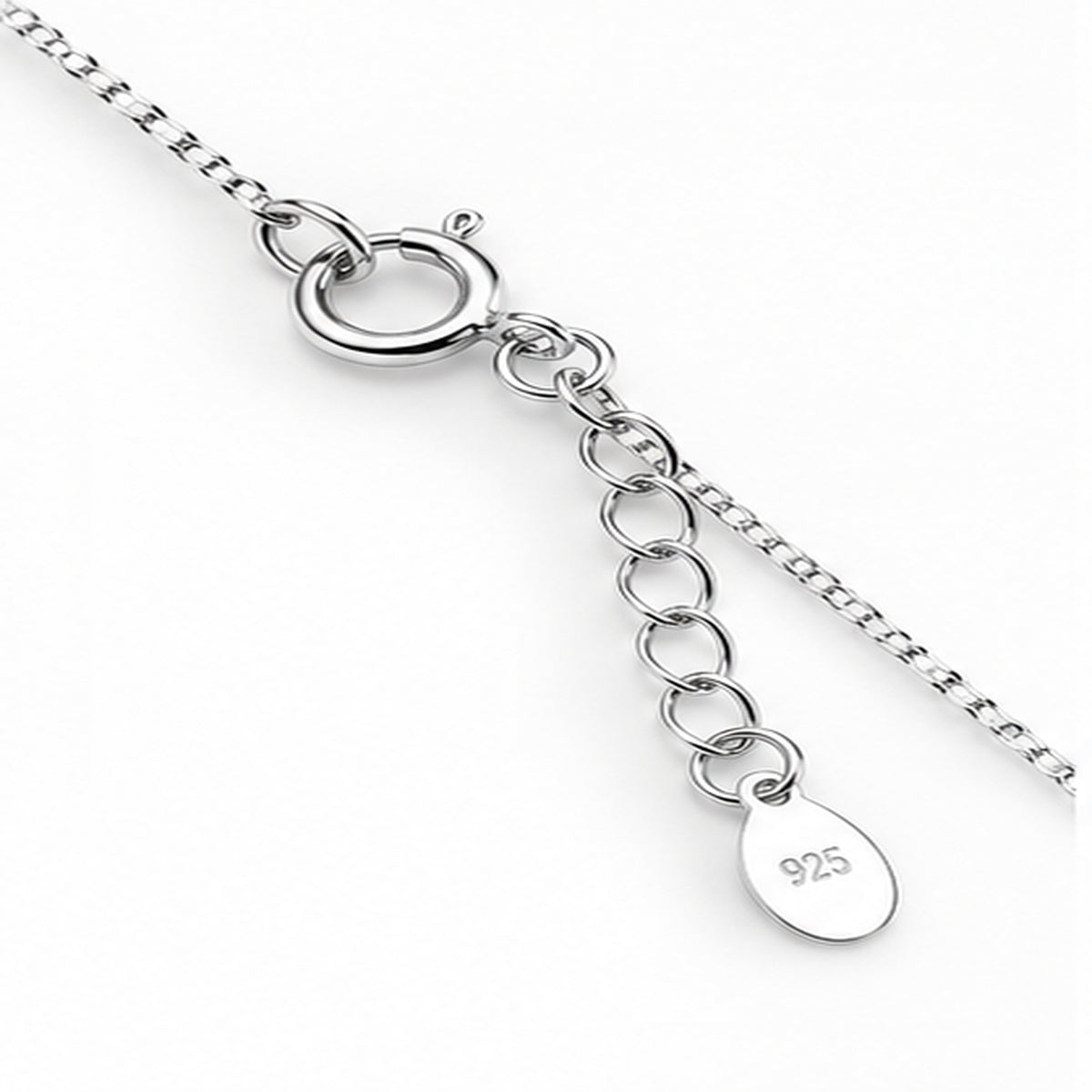 Silver Infinity Necklace with Chain