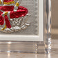 Zaverix Lakshmi 999 Silver Clear Stand Photo Frame