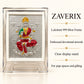Zaverix Lakshmi 999 Silver Clear Stand Photo Frame