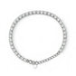 Cubic Zirconia Classic Silver Tennis Bracelet For Women's Gift