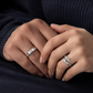 Silver Couple Rings