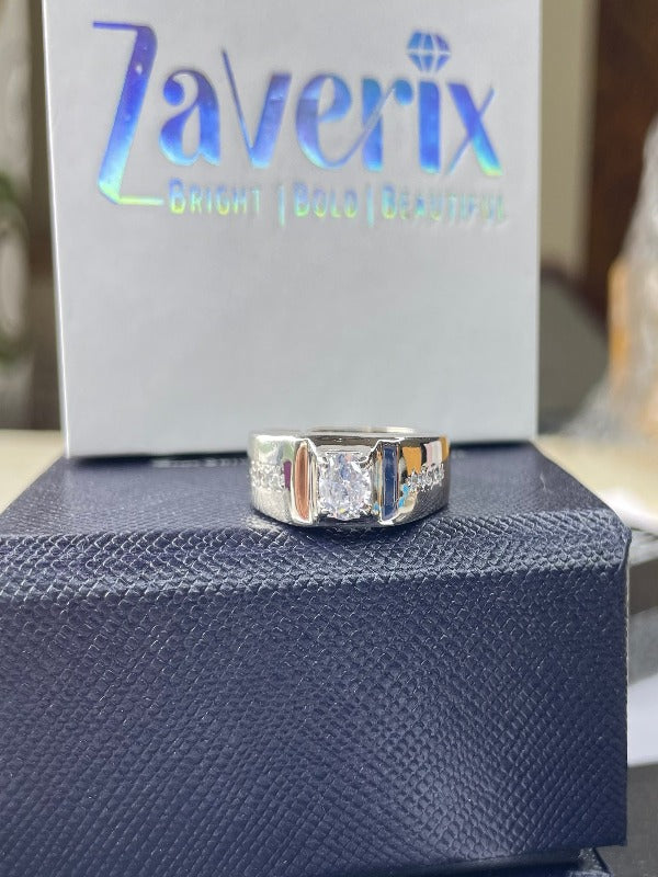 Rock-Solid Silver Ring for Men & Boys gift for him