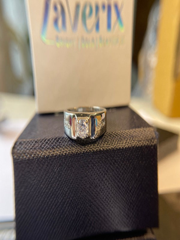 Rock-Solid Silver Ring for Men & Boys gift for him