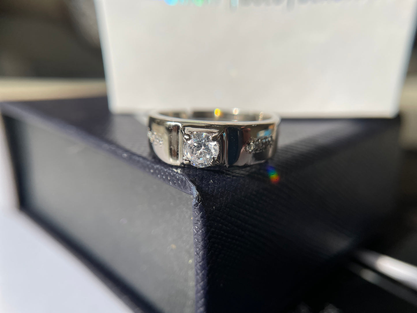 Rock-Solid Silver Ring for Men & Boys gift for him