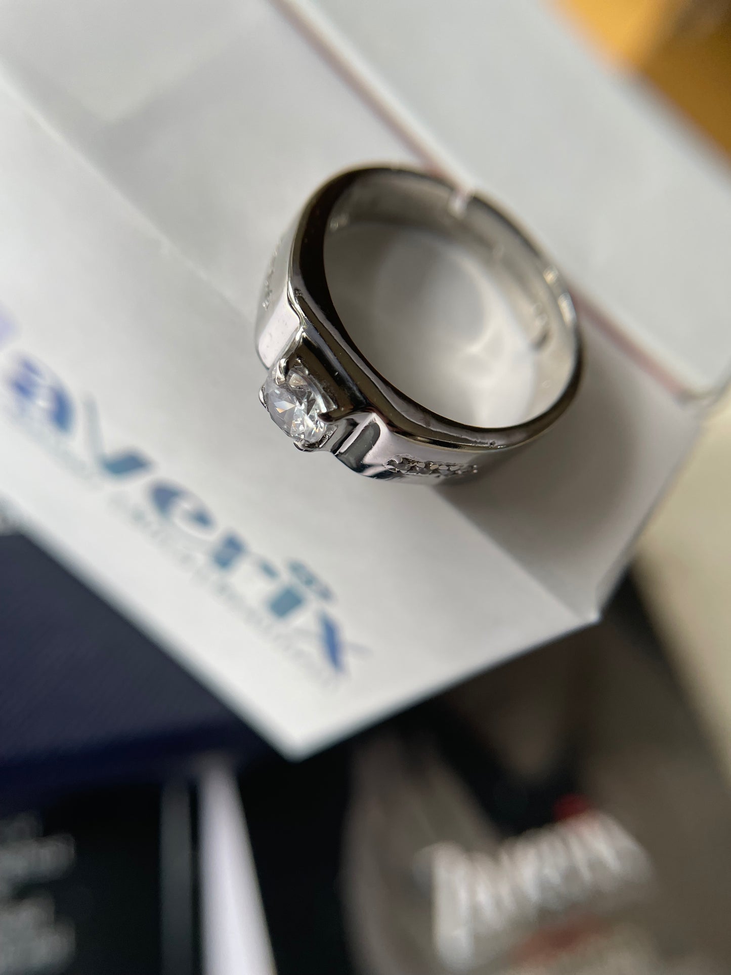 Rock-Solid Silver Ring for Men & Boys gift for him