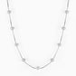 Real Pearl Silver Chain Necklace