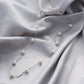 Real Pearl Silver Chain Necklace