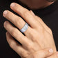 Silver Big Men's Ring - Adjustable