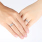 Silver Couple Rings For Men & Women Gift