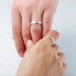 Silver Heartbeat Couple Rings - Adjustable.jpg