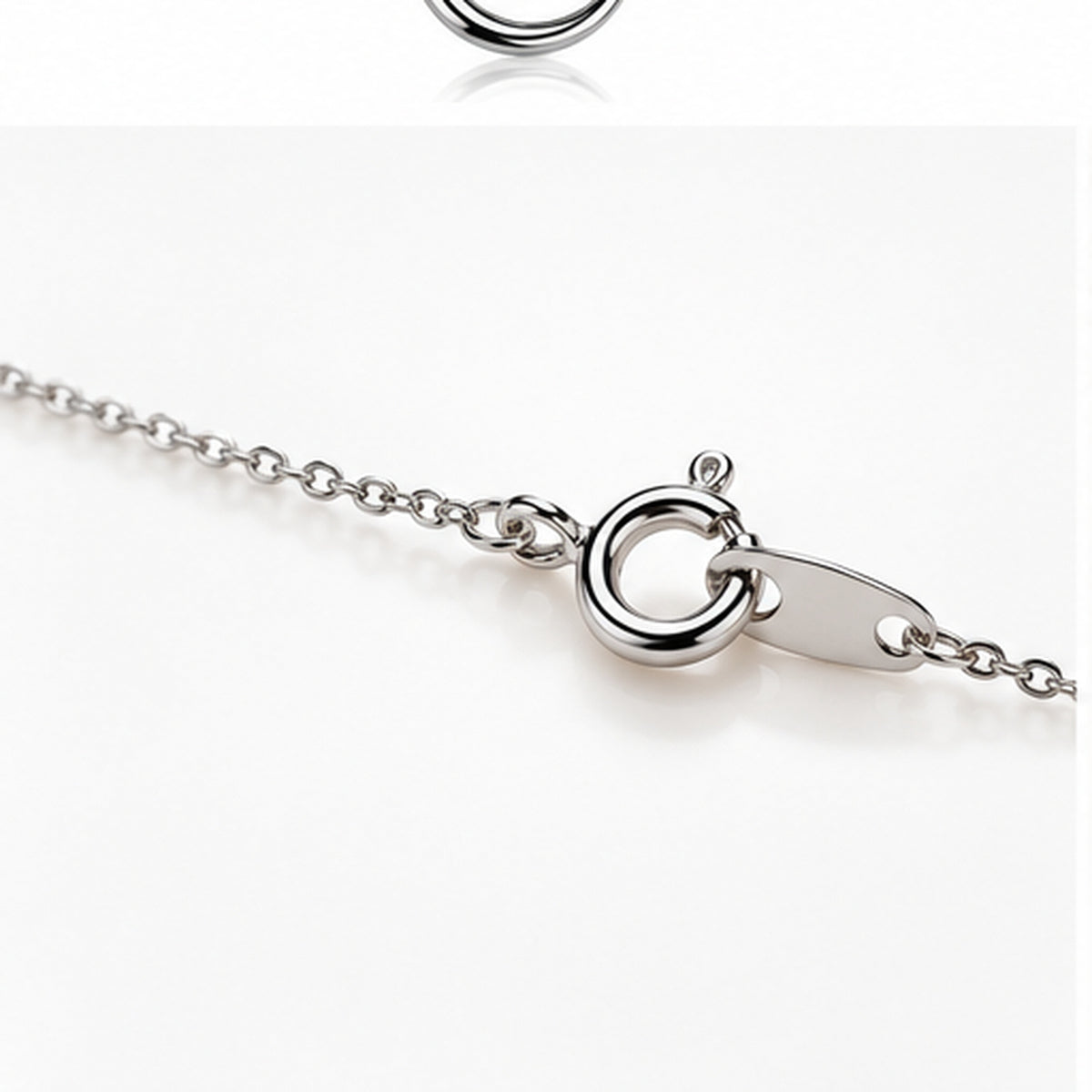 Silver Celestial Moon & Star Natural Stone Pendant with Chain
