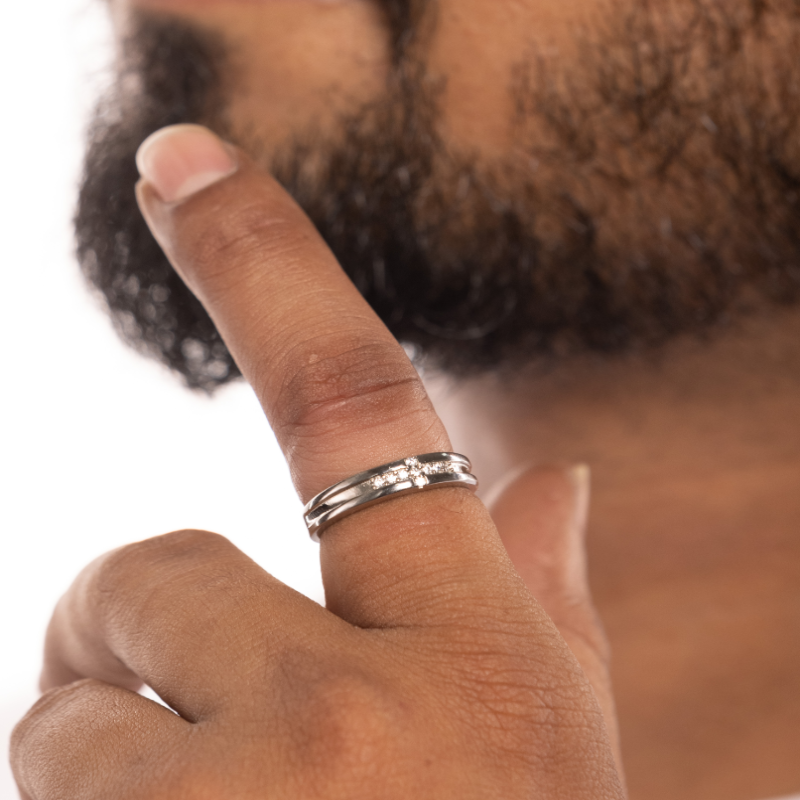 King 2025 silver ring