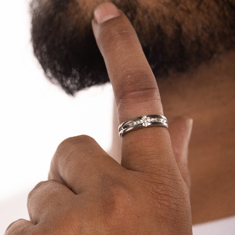 Silver Ring For Men - Buy Silver Ring For Men online in India