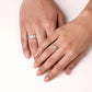 Silver Couple Ring