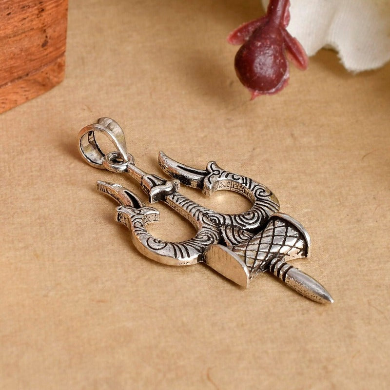 shiv-trishul-silver-pendent-with-chain